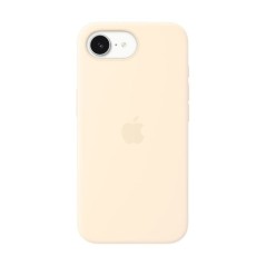APPLE iPhone 17e - Coque en silicone avec MagSafe - Vanille
