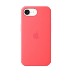 APPLE iPhone 17e - Coque en silicone avec MagSafe - Goyave éclatante