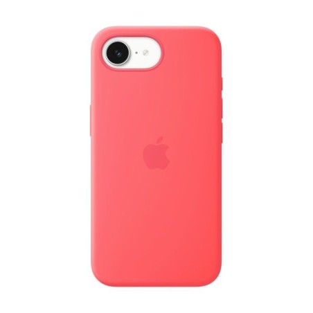 APPLE iPhone 17e - Coque en silicone avec MagSafe - Goyave éclatante