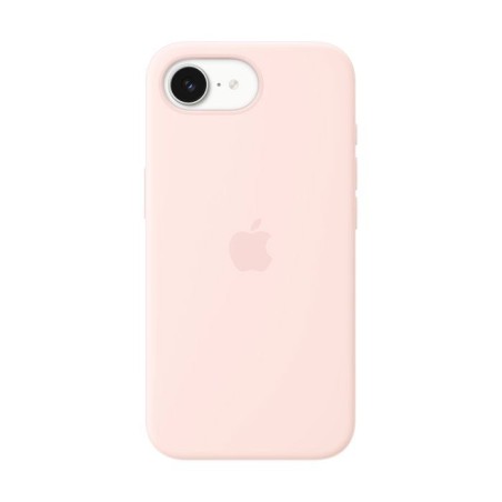APPLE iPhone 17e - Coque en silicone avec MagSafe - Rose tendre