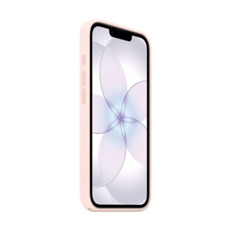 APPLE iPhone 17e - Coque en silicone avec MagSafe - Rose tendre