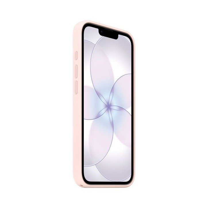 APPLE iPhone 17e - Coque en silicone avec MagSafe - Rose tendre