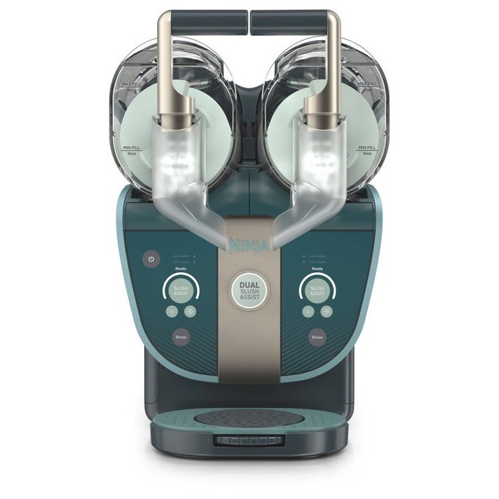 Machine a granita - Ninja - SLUSHi TWIST FS701EUBL - 2 bacs 4,4L - Technologie SlushAssist DUO - SlushTwist - Bleu