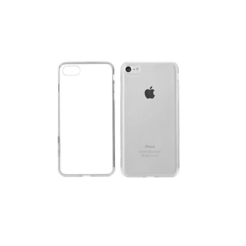 Coque pour iPhone 7/8 - PLATYNE - Silicone - Transparent - Protection