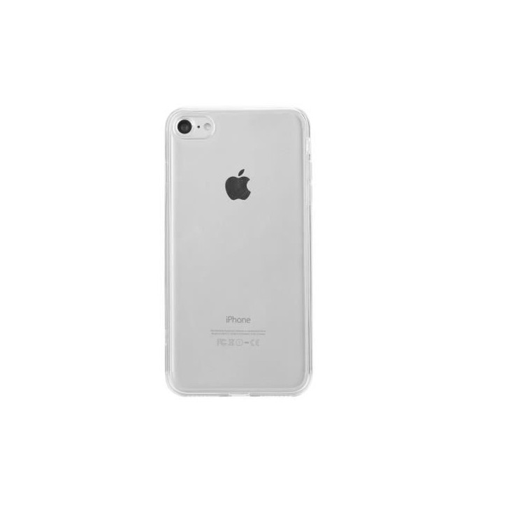 Coque pour iPhone 7/8 - PLATYNE - Silicone - Transparent - Protection maximale - Ultra slim
