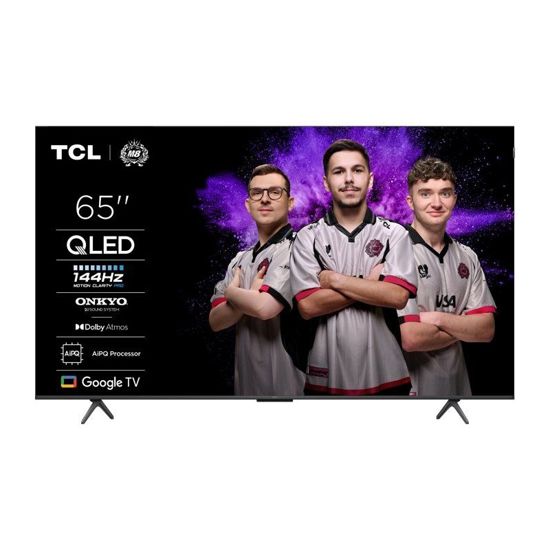 TCL 65P81K - TV QLED 65 (164 cm) - 4K UHD 3840x2160 - Google TV - 4xHD