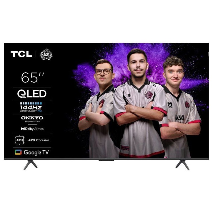 TCL 65P81K - TV QLED 65 (164 cm) - 4K UHD 3840x2160 - Google TV - 4xHDMI 2.1 - WiFi TCL 65P81K - TV QLED 65 (164 cm) - 4K UHD 3840x2160 - Google TV - 4xHDMI 2.1 - WiFi