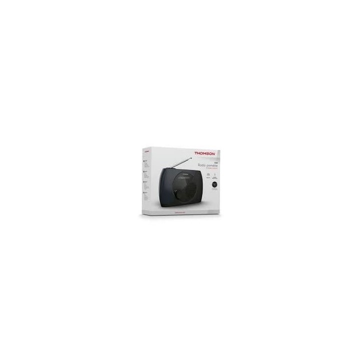 Radio FM portable THOMSON - RT350 - Fonctionne sur secteur ou piles - Tuner FM