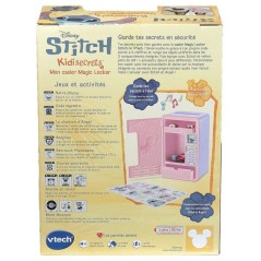 VTECH - STITCH - KIDISECRETS, MON CASIER MAGIC LOCKER ROSE - Rose