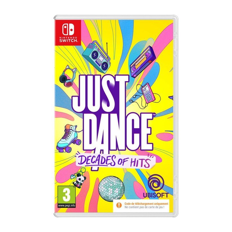 JUST DANCE DECADES OF HITS - Jeu Nintendo Switch