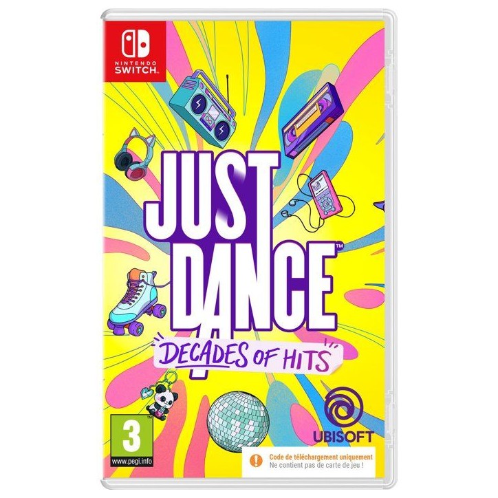 JUST DANCE DECADES OF HITS - Jeu Nintendo Switch JUST DANCE DECADES OF HITS - Jeu Nintendo Switch