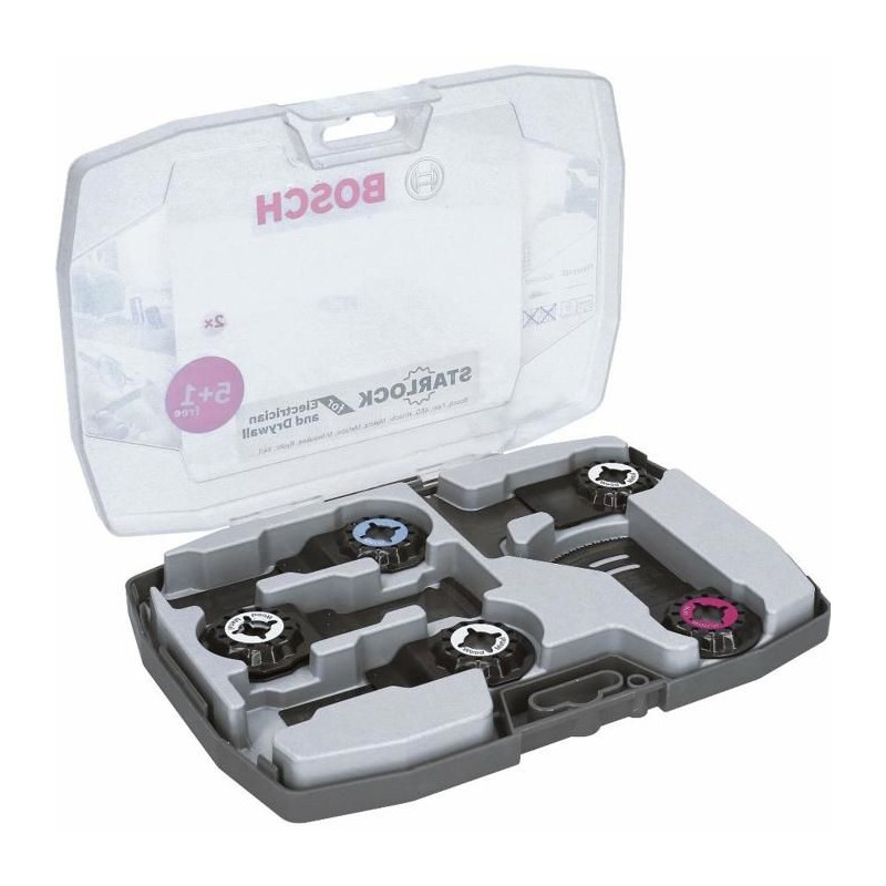 Coffret Starlock BOSCH spécial électricien et plaquiste - 2608664622 Coffret Starlock BOSCH spécial électricien et plaquiste - 2608664622