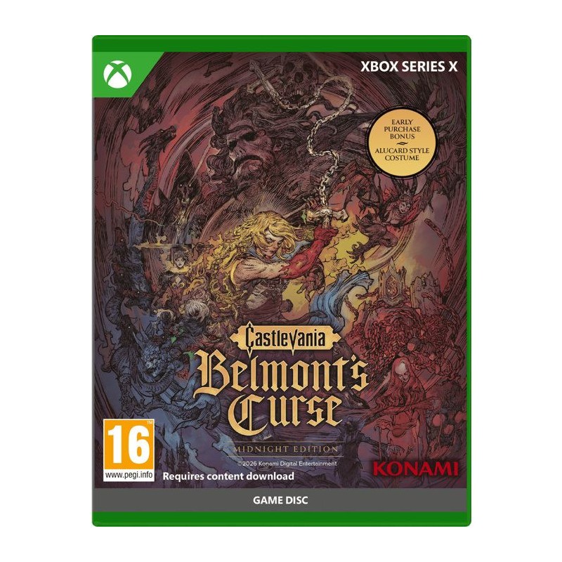 Castlevania Belmont's Curse Midnight Edition - Jeu Xbox Series X
