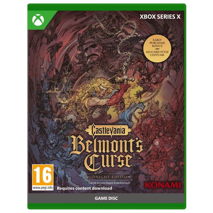 Castlevania Belmont's Curse Midnight Edition - Jeu Xbox Series X Castlevania Belmont's Curse Midnight Edition - Jeu Xbox Series X