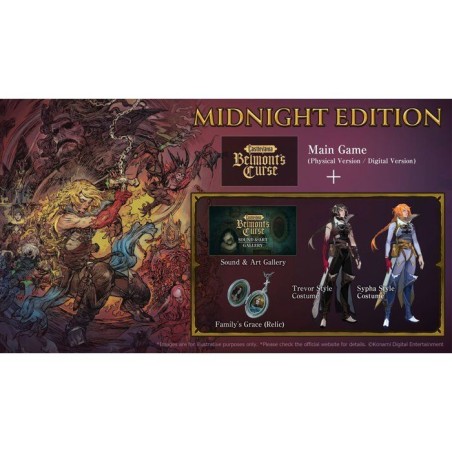 Castlevania Belmont's Curse Midnight Edition - Jeu Xbox Series X