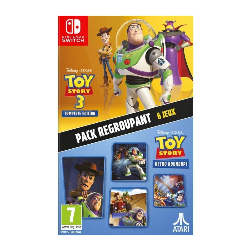 Toy Story 3 Complete + Retro Roundup Double Pack - Jeu Nintendo Switch