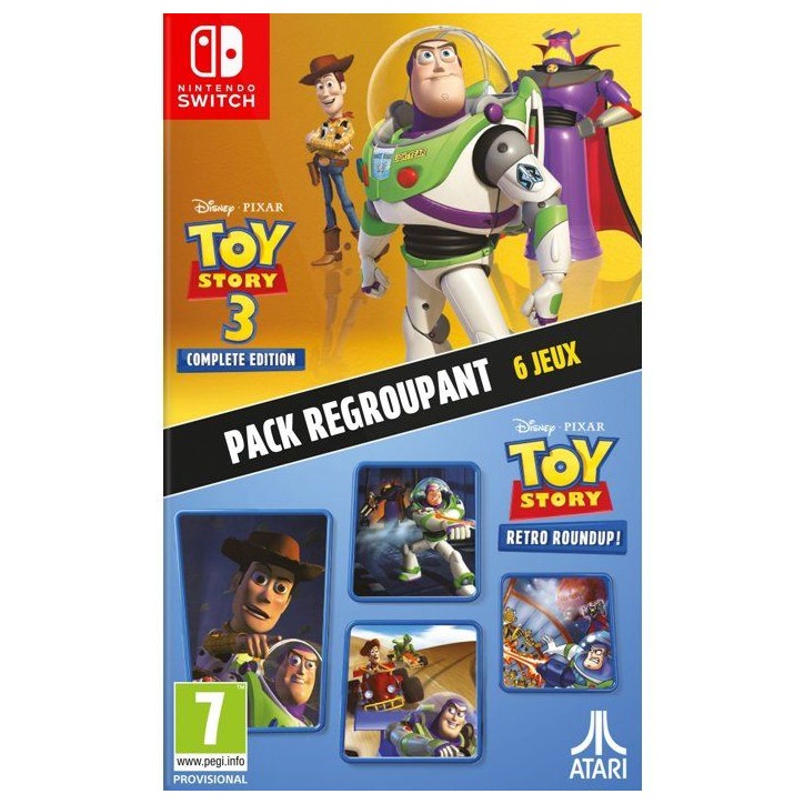 Toy Story 3 Complete + Retro Roundup Double Pack - Jeu Nintendo Switch Toy Story 3 Complete + Retro Roundup Double Pack - Jeu Nintendo Switch