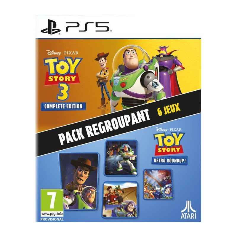Toy Story 3 Complete + Retro Roundup Double Pack - Jeu PS5