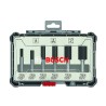 Coffret de fraises - BOSCH PROFESSIONAL - 2607017465 - 6 fraises droit