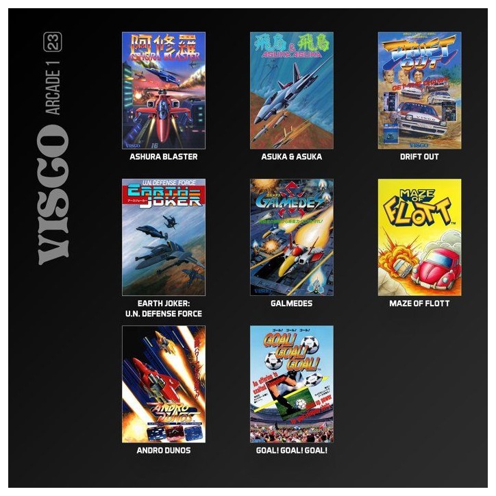 Visco Arcade Collection 1 EVER - Jeu Evercade Visco Arcade Collection 1 EVER - Jeu Evercade