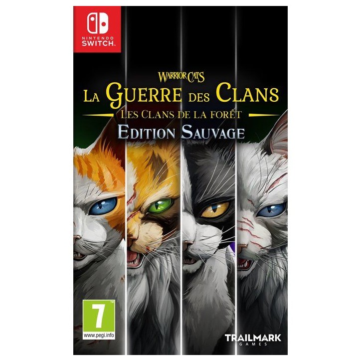 La Guerre des Clans : Les Clans de la Foret - Édition Sauvage - Jeu Nintendo Switch La Guerre des Clans : Les Clans de la Foret - Édition Sauvage - Jeu Nintendo Switch