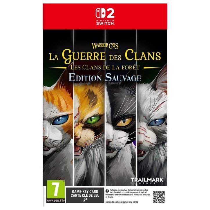 La Guerre des Clans: Les Clans de la Foret - Édition Sauvage • Jeu Nintendo Switch 2 La Guerre des Clans: Les Clans de la Foret - Édition Sauvage • Jeu Nintendo Switch 2