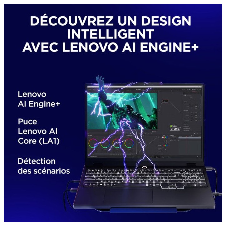 PC portable Gamer LENOVO Legion 5 15IRX10 - Sans Windows - 15,1'' OLED 165hz - Core i7-13650HX - RTX 5060 - RAM 16 Go - SSD 512 PC portable Gamer LENOVO Legion 5 15IRX10 - Sans Windows - 15,1'' OLED 165hz - Core i7-13650HX - RTX 5060 - RAM 16 Go - SSD 512