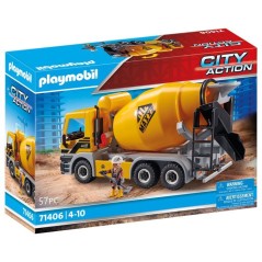 PLAYMOBIL 71406 Camion toupie, City Action, La Construction, 57 pieces