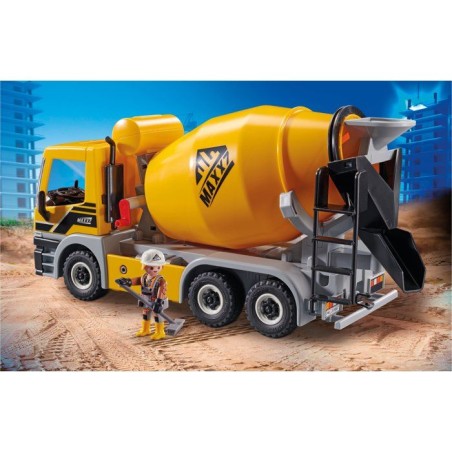 PLAYMOBIL 71406 Camion toupie, City Action, La Construction, 57 pieces, des 4 ans