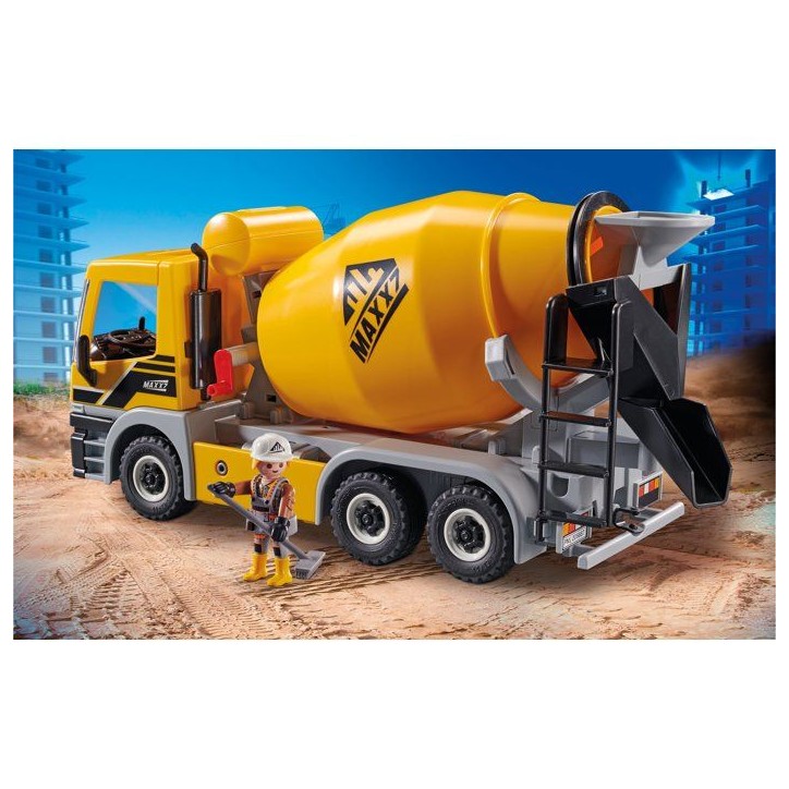 PLAYMOBIL 71406 Camion toupie, City Action, La Construction, 57 pieces, des 4 ans