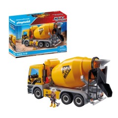 PLAYMOBIL 71406 Camion toupie, City Action, La Construction, 57 pieces