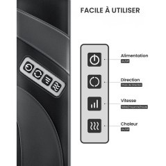 Masseur cervical Shiatsu - RENPHO - U-Neck Go SNM067 - Chauffant - 8 n