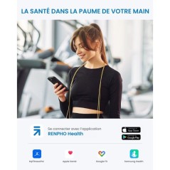 Pese-personne impédancemetre connecté - RENPHO - Elis Solar 2 A020 -