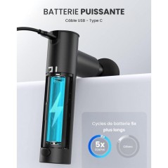 Pistolet de massage - RENPHO - Extend C004 - Poignée extensible - 4 t