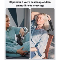 Pistolet de massage - RENPHO - Extend C004 - Poignée extensible - 4 t
