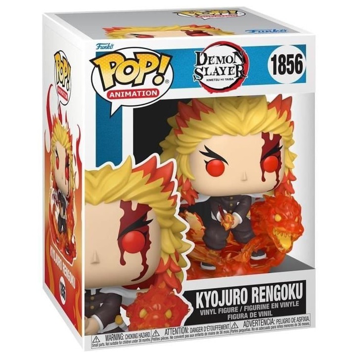 Figurine - Funko - Kyojuro Rengoku - 10 cm - Premium Collection - Demon Slayer Figurine - Funko - Kyojuro Rengoku - 10 cm - Premium Collection - Demon Slayer