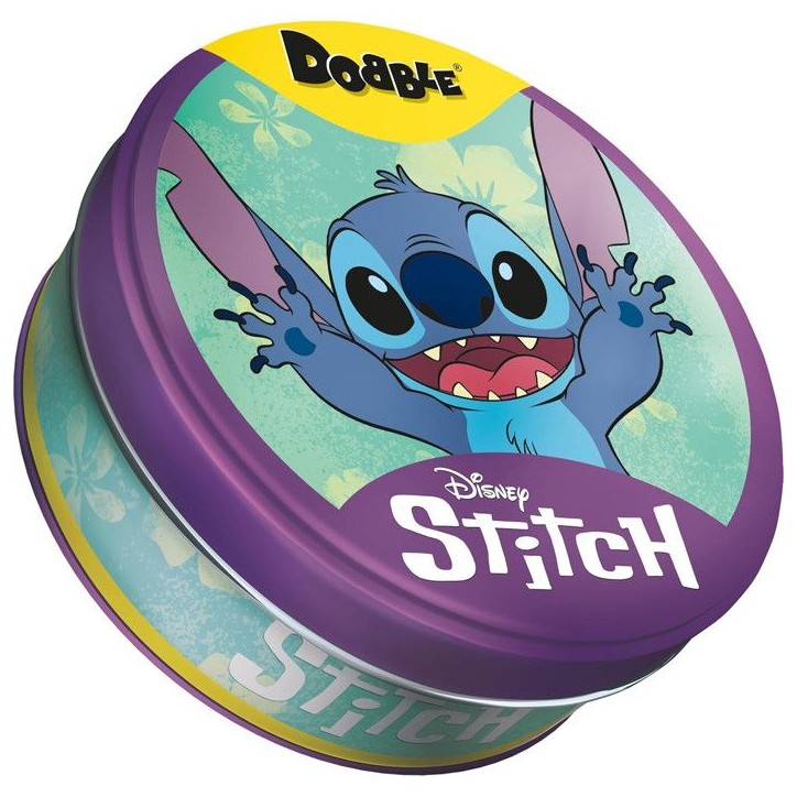 Jeu de société - ASMODEE - Dobble Stitch - 55 cartes rondes - a partir de 6 ans - Mixte Jeu de société - ASMODEE - Dobble Stitch - 55 cartes rondes - a partir de 6 ans - Mixte