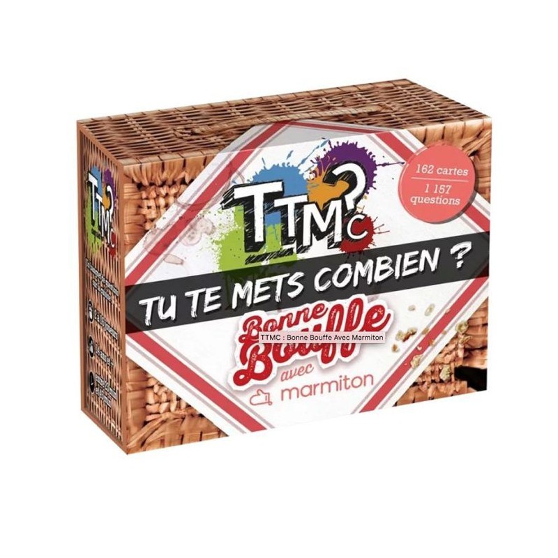 Jeu de société - TTMC - Bonne Bouffe avec Marmiton - Quiz cuisine et