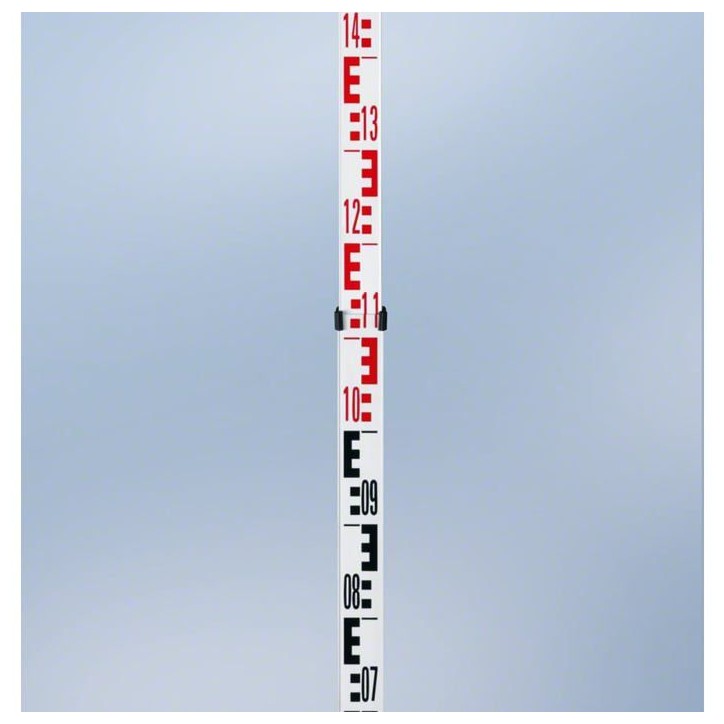 Mire de nivellement BOSCH Professional GR 500 - Aluminium 5 m, 5 sections - Niveau a bulle intégré et housse Mire de nivellement BOSCH Professional GR 500 - Aluminium 5 m, 5 sections - Niveau a bulle intégré et housse