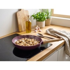 Set de 3 poeles - ARTHUR MARTIN - 20-24-28 cm - Revetement céramique