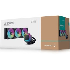 DEEPCOOL - LE360 - Watercooling AIO - 360 mm - Noir - ARGB