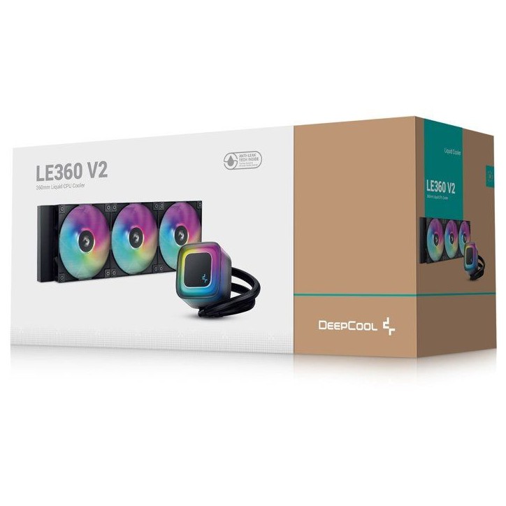 DEEPCOOL - LE360 - Watercooling AIO - 360 mm - Noir - ARGB