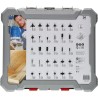 Coffret de 30 fraises mixtes a Ø queue de 6 mm - BOSCH - 2607017474