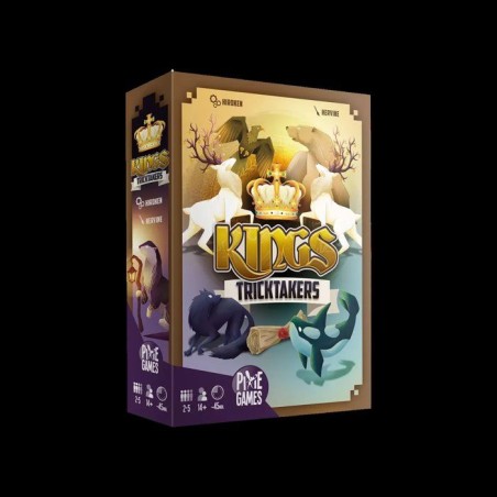 Jeu de cartes - PIXIEGAMES - Kings Tricktakers - Jeu de plis stratégi