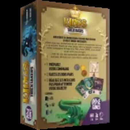 Jeu de cartes - PIXIEGAMES - Kings Tricktakers - Jeu de plis stratégique - Des 14 ans