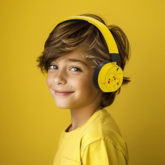 Casque Bluetooth - BITTY BOOMERS - Pokémon Pikachu Yellow