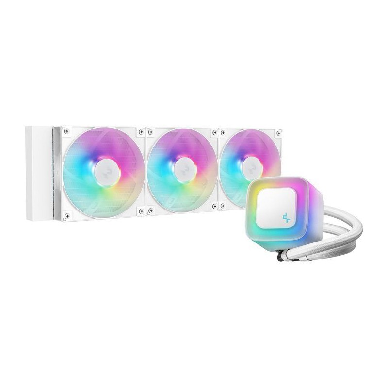 DEEPCOOL - LE360 - Watercooling AIO - 360 mm - Blanc - ARGB