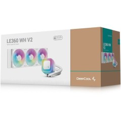 DEEPCOOL - LE360 - Watercooling AIO - 360 mm - Blanc - ARGB