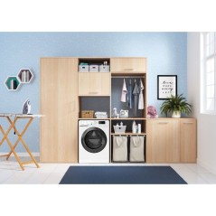 Lave-linge séchant Indesit BDE107448WKVFR - 10 / 7 kg - Induction - 1400 trs/min - Blanc