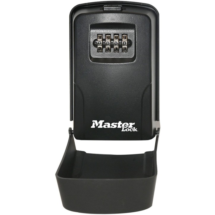 Boîte a clés - MASTER LOCK- 5430EURD - Taille Moyenne - Porte « a capot » - Combinaison a 4 chiffres - Corps en aluminium